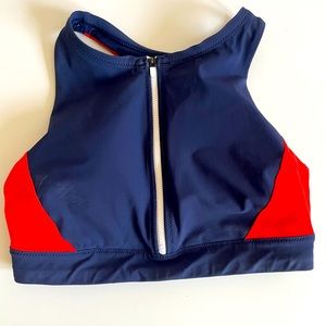 Athleta Small Bathing Suit Sports Top